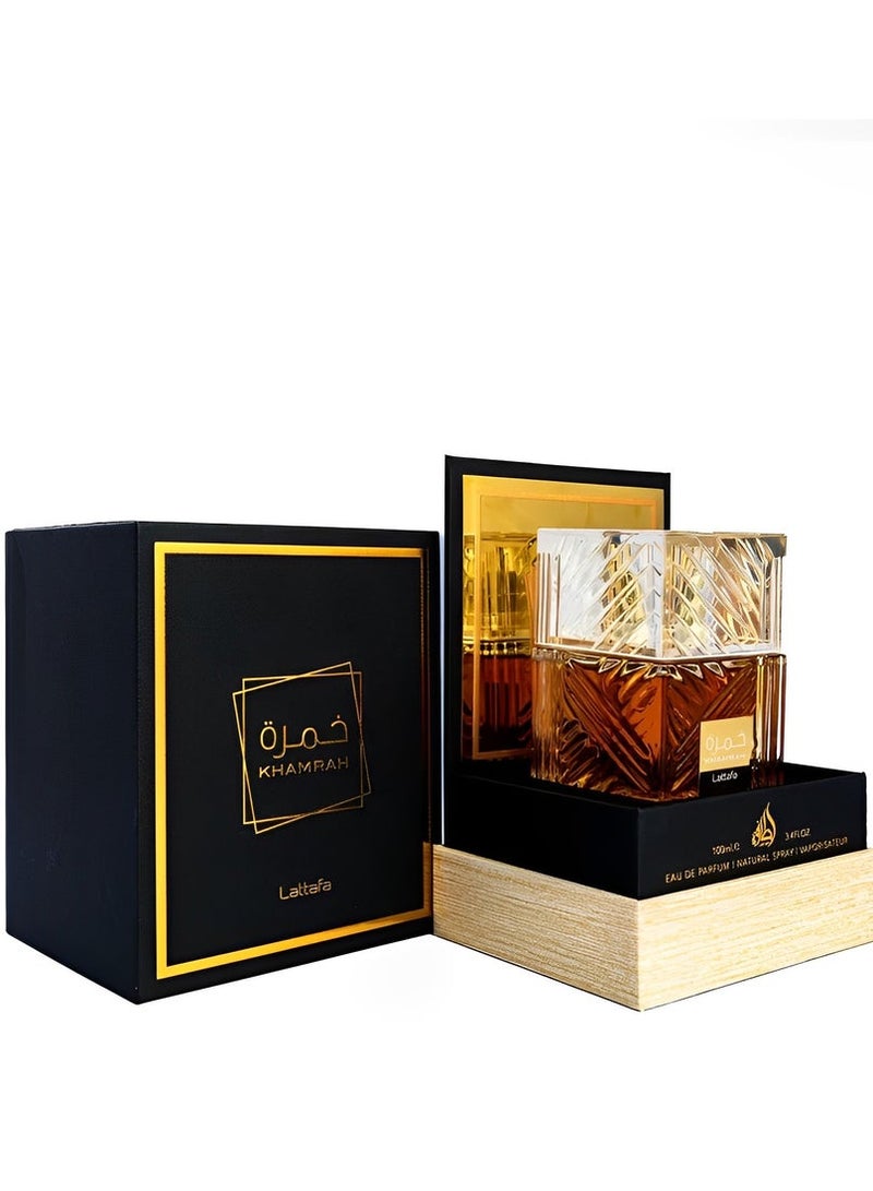 Lattafa Khamrah Premium Scent 100ml - Image 4